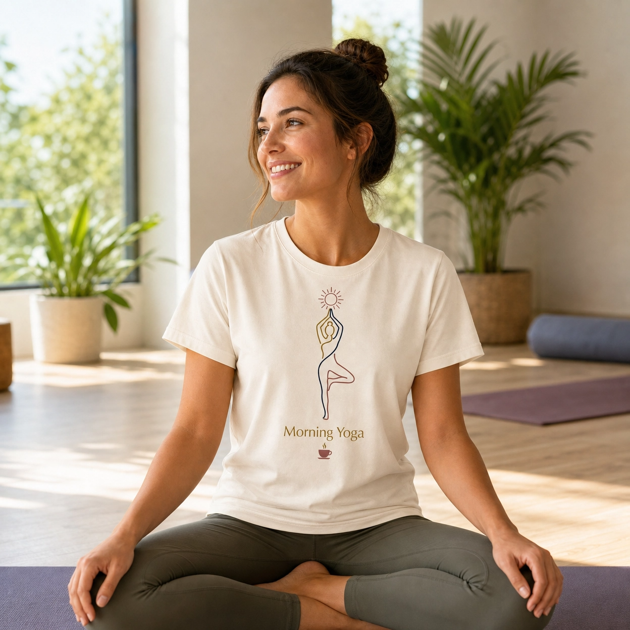 Morning Yoga - For Coffee loving yoga enthusiasts !