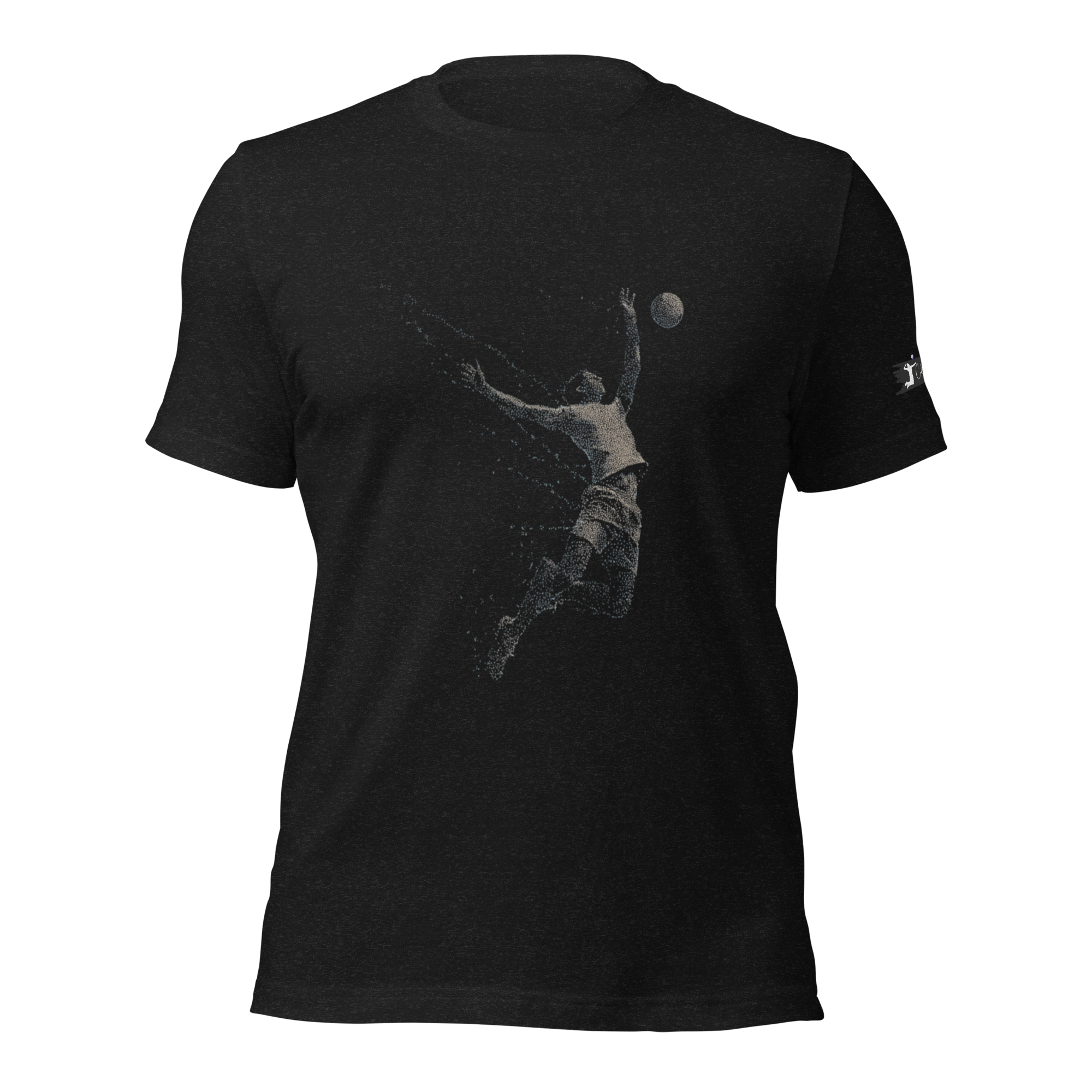 Live in the sky - Volleyball - 100% cotton T-shirt - Guy