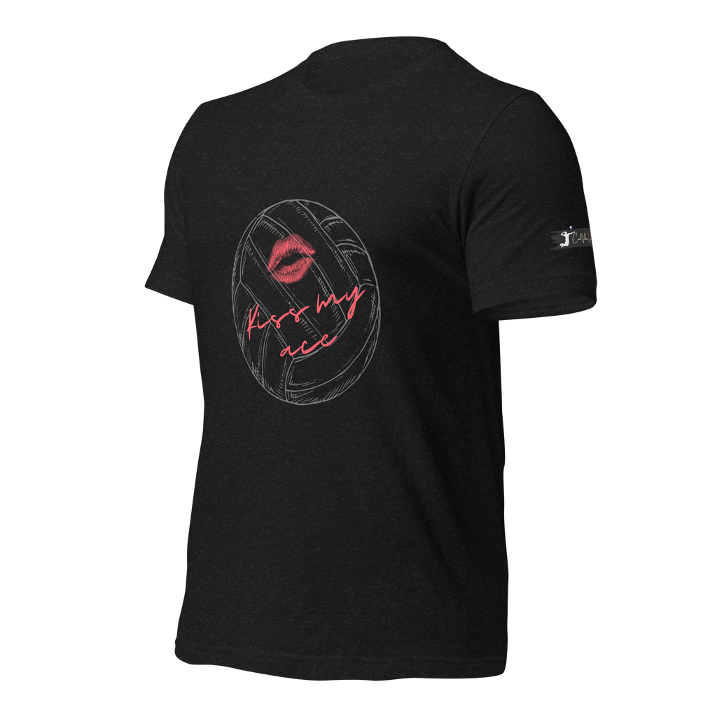 Kiss My Ace - Volleyball - 100% cotton T-shirt - Unisex